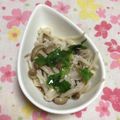 ぽぽきゅ's cooksnap of when they made きのこのポン酢合え.