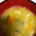 ☆マカロンmama☆'s cooksnap of when they made 白菜とかぼちゃのお味噌汁.