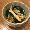 ecco_days's cooksnap of when they made あと１品♪にらとえのきの和え物.