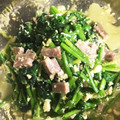 クックRY8IO4☆'s cooksnap of when they made ほうれん草と卵の炒めもの.