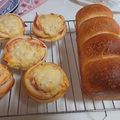 かえあおいっくんまま's cooksnap of when they made ひとつの生地で生食パンとハムロール！.