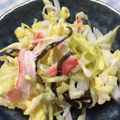トロイメライ♬'s cooksnap of when they made キャベツとカニカマの塩昆布サラダ☆.