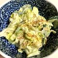あぽぽ's cooksnap of when they made 和えるだけ★味噌クリチで無限レタスサラダ.