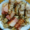 arushiro's cooksnap of when they made 超簡単！えのきのベーコン巻き.