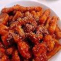 らがぶーりん's cooksnap of when they made 驚きの柔らかさ！鶏ムネ肉でトッポギ風.
