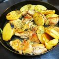 いいともの台所's cooksnap of when they made 【グリルパン】チキン×野菜のガリバタ醤油.