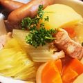 智恵ちゃんのつく恋慕's cooksnap of when they made 圧力なべで簡単調理★野菜ごろごろポトフ.