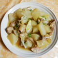 弥生うまれ。's cooksnap of when they made 皮つき大根と鶏肉煮物♪甘酒で簡単砂糖なし.