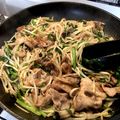 クックEX44QE☆'s cooksnap of when they made 簡単☆豚ニラもやし炒め.