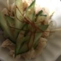 ma___111's cooksnap of when they made ささみと豆腐の棒棒鶏風サラダ麺.