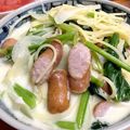 りんむー５５'s cooksnap of when they made ソーセージとほうれん草のスープパスタ.