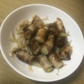 たのちゃん。's cooksnap of when they made ネギの豚巻き☆オイスター炒め.