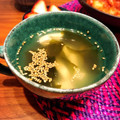 ちゃぴ♥'s cooksnap of when they made 豆腐とわかめの簡単スープ.