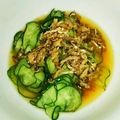 たぼかず's cooksnap of when they made ハモ皮とキュウリの酢の物♪.
