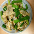 hozunyam's cooksnap of when they made ニラとあさりのおひたし風ナムル.