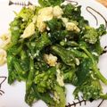 卵せんべい's cooksnap of when they made 菜の花と玉子のからしマヨ炒め◎お弁当に♪.