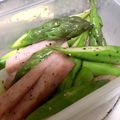 ☆はあ☆'s cooksnap of when they made 簡単☆スパムとアスパラガス炒め.
