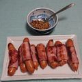 yumihide75's cooksnap of when they made ウインナーのベーコン巻き.