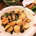 クックYP5QLM☆'s cooksnap of when they made ホタテとチンゲンサイの炒め物.