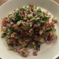 まめぽよん's cooksnap of when they made カラフル☆クスクスとアボカドのサラダ.