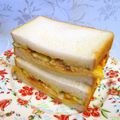 龍青空ママ's cooksnap of when they made 東北から「関西のたまごサンド」風.