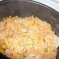 みいな❁'s cooksnap of when they made 炊飯器で簡単♪チキンライス.