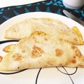 のらむーちょ's cooksnap of when they made トルティーヤで台湾蛋餅を作りました。.
