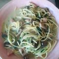 ジュン0509's cooksnap of when they made ほうれん草とベーコンのクリームパスタ♡.