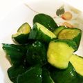 RIA730's cooksnap of when they made 幼児もバクバク！きゅうりの漬物！.