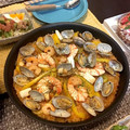 ayaぴーまん's cooksnap of when they made フライパンで簡単！おうちで本場のパエリア.