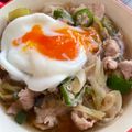 にこぱん☻'s cooksnap of when they made 汁だくネギ豚ぶっかけそうめん。.