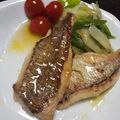 yurippii's cooksnap of when they made 真鯛のポワレ.