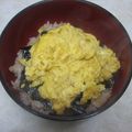 ♥ゆん♥'s cooksnap of when they made 海苔マヨたまご丼（約３分料理(･ω･).