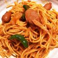 ぶっちー☆☆'s cooksnap of when they made 喫茶店のナポリタン 簡単 お手軽ランチ.