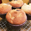 ナルガ's cooksnap of when they made ホワイトチョコとオレンジピールのマフィン.