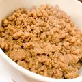 hotarukko's cooksnap of when they made ぼそぼそ感ゼロ！しっとり鶏そぼろ☆.