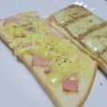 ジョングレ's cooksnap of when they made 超簡単！ベーコンとチーズのトースト.