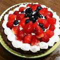 あかりみゃみゃ's cooksnap of when they made バナナを忍ばせた♡苺タルト.