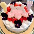 ＊なま＊'s cooksnap of when they made お食い初めデコレーションケーキ.
