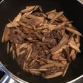 あるぺんちゃん's cooksnap of when they made すき焼きのタレで牛ゴボウしぐれ煮.