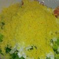 クック8QIAKQ☆'s cooksnap of when they made 材料3つ♪ブロッコリーと卵のミモザサラダ.