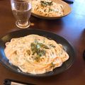 ぴゅあな's cooksnap of when they made 明太子クリーム♡スープパスタ風♡.