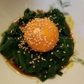 クックE662AA☆'s cooksnap of when they made 簡単すぎる♡ニラのお浸し☆黄身醤油和え.