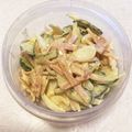 9natsu's cooksnap of when they made 新玉ねぎときゅうりとハムのサラダ.