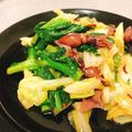 さと★いも's cooksnap of when they made ホタルイカと菜の花のペペロンチーノ風炒め.