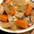 ★なぁー★'s cooksnap of when they made 簡単♪鶏肉と大根の煮物.