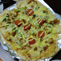 majma's cooksnap of when they made 計り不要！簡単ピザ生地♪.