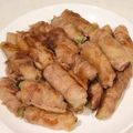 。こしあん。。's cooksnap of when they made ☆セロリの豚肉巻き☆.