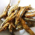 orangeyuko's cooksnap of when they made きびなごの唐揚げ.