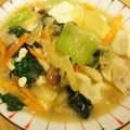 toumi's cooksnap of when they made 中華風 豆腐の野菜あんかけ煮.